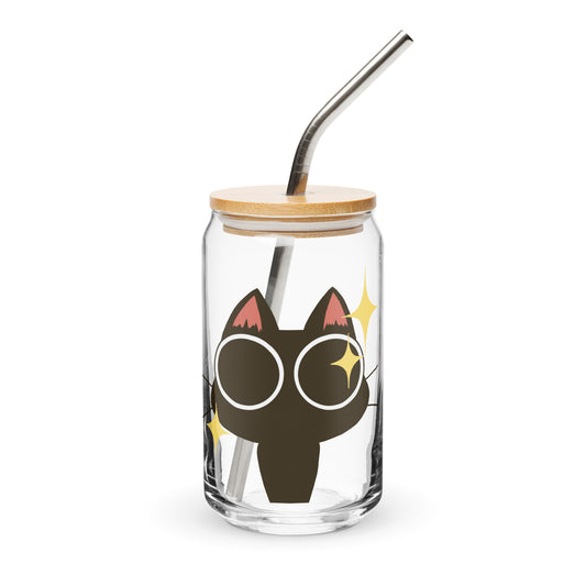 Stoner Kitty SDES Can-shaped glass (straw/lid avail.)