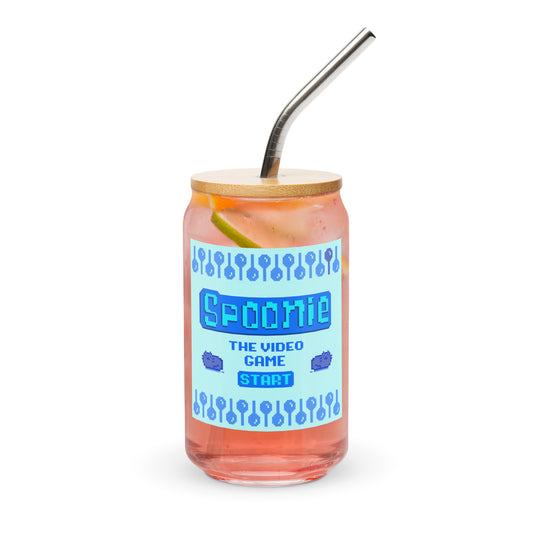 Spoonie: The Video Game Start Menu DITL Can-shaped glass (straw/lid avail.)