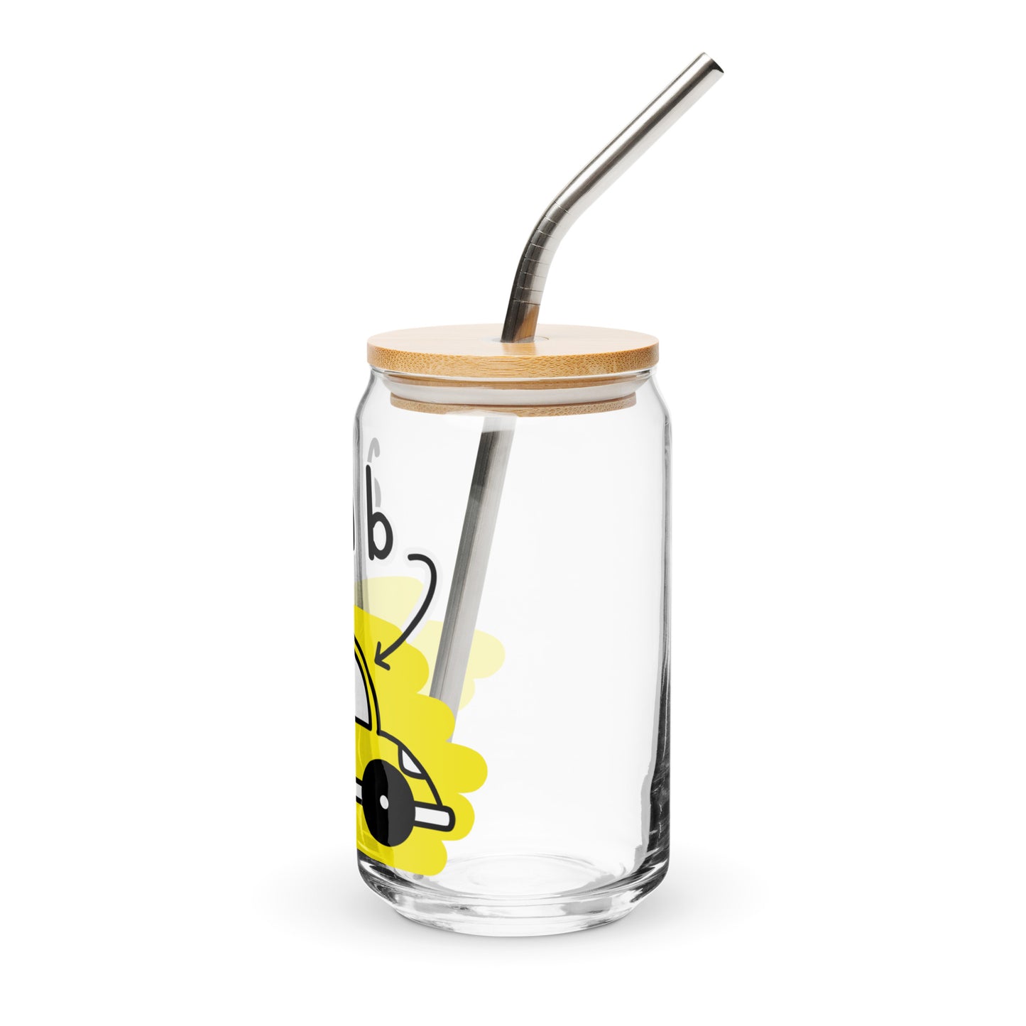 It's A CAB! Can-shaped glass (straw/lid avail.)