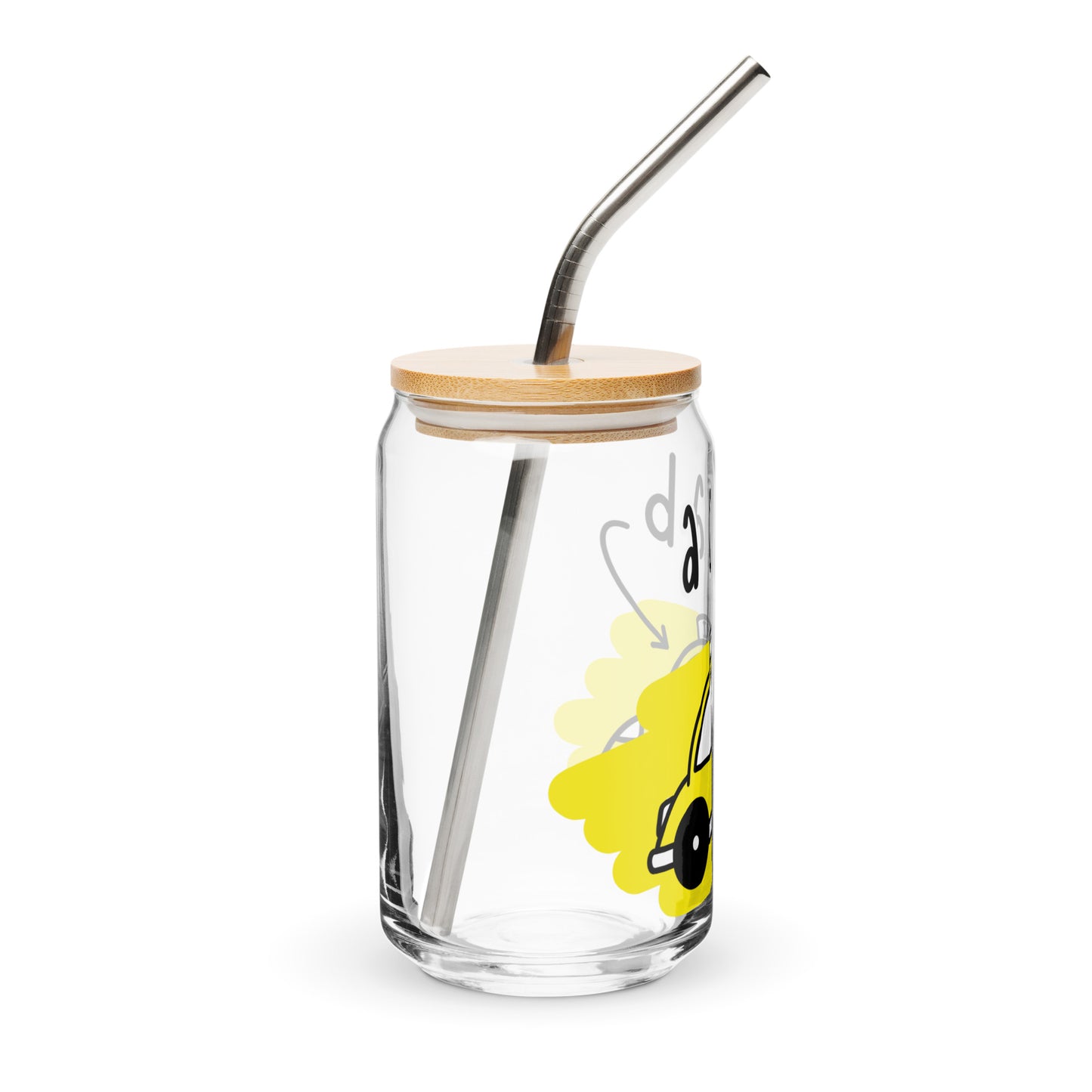 It's A CAB! Can-shaped glass (straw/lid avail.)