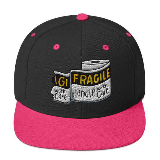 Fragile; Handle With Care DITL Bonus Panel Snapback Hat