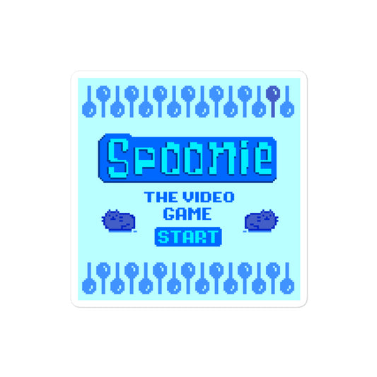 Spoonie: The Video Game Start Menu DITL Sticker