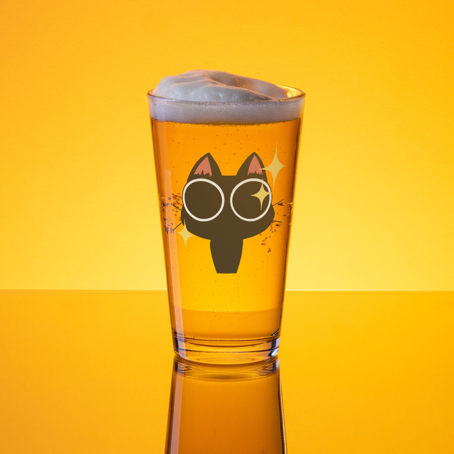 Stoner Kitty SDES Shaker pint glass