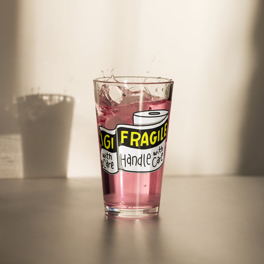 Fragile; Handle With Care DITL Bonus Panel Shaker pint glass