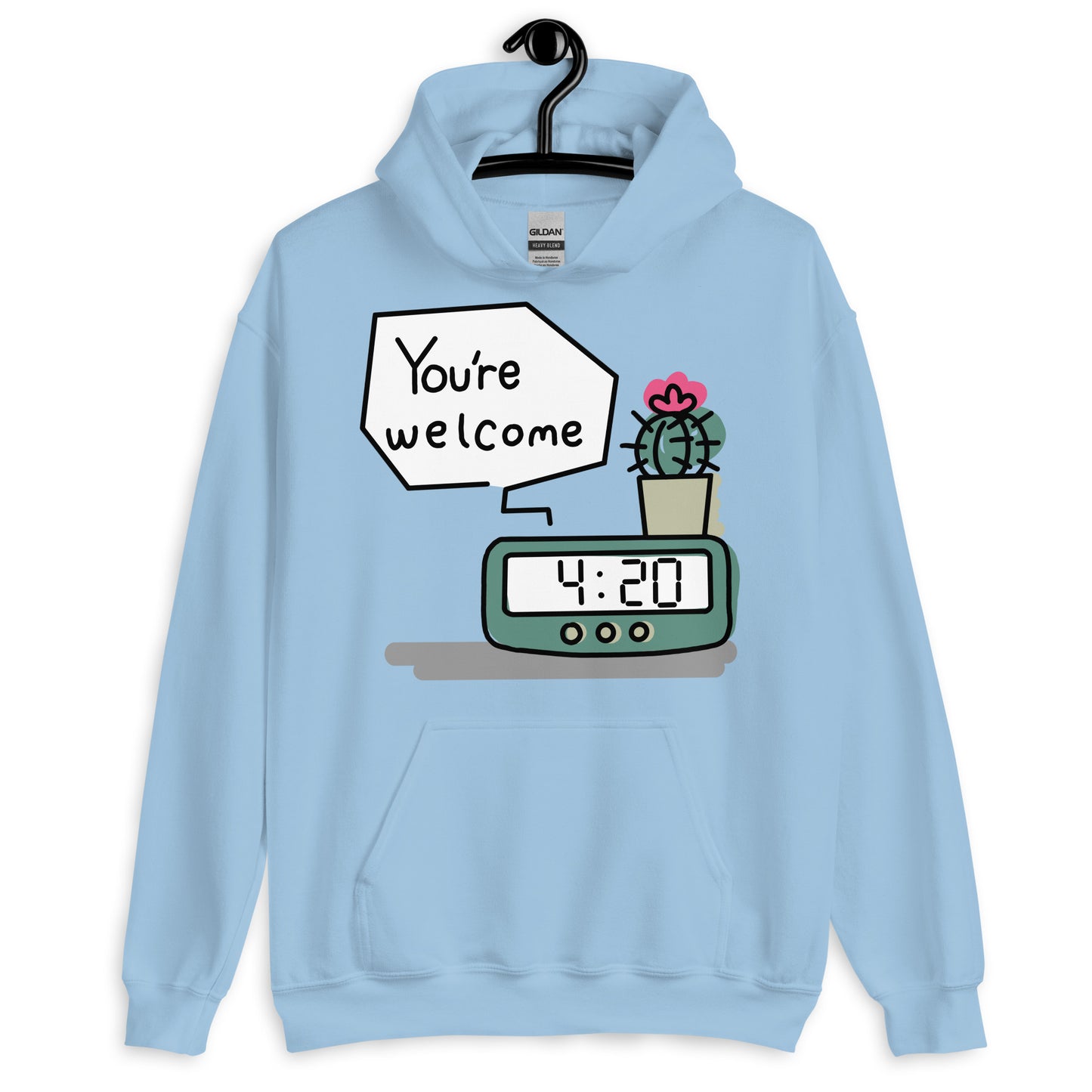 4:20 Clock "You're Welcome" Concept 1.1 Unisex Hoodie