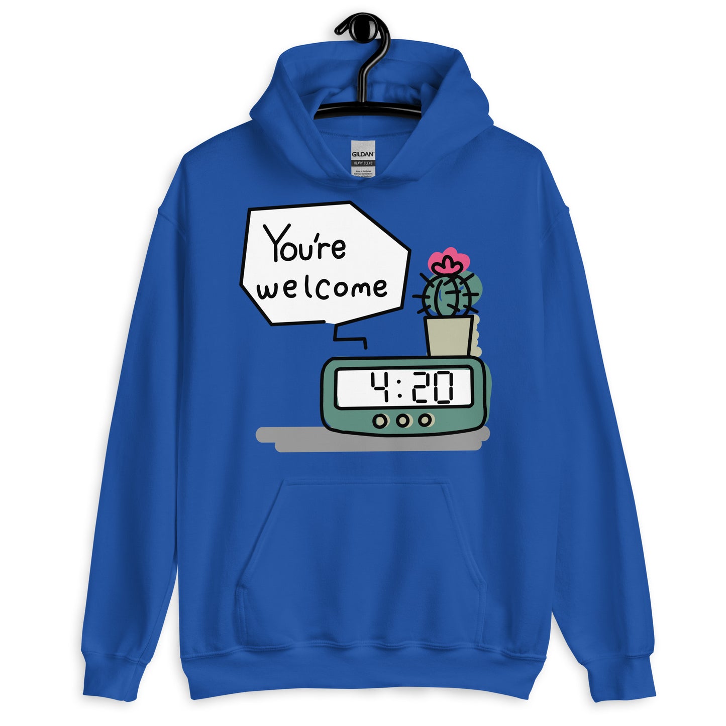 4:20 Clock "You're Welcome" Concept 1.1 Unisex Hoodie