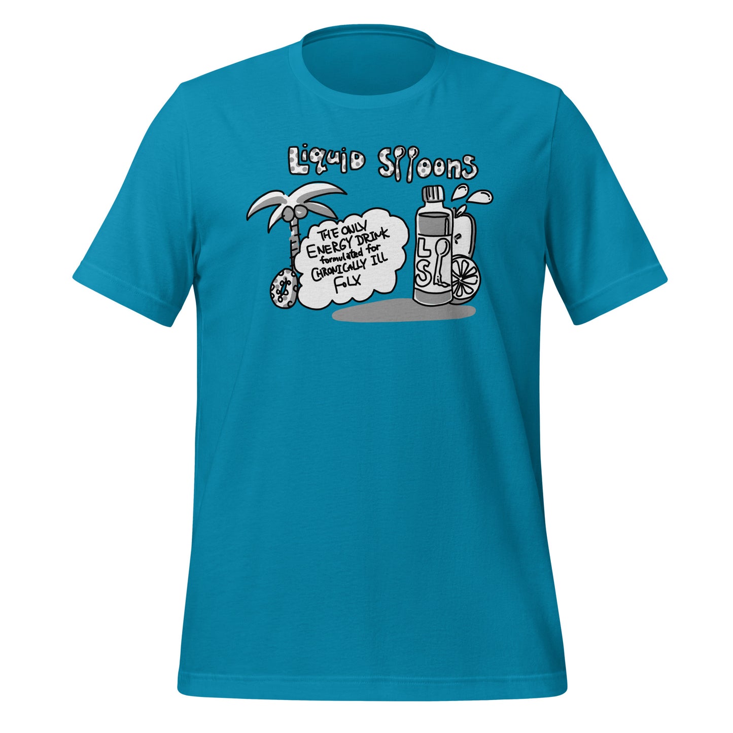 Liquid Spoons Bonus Panel DITL Unisex t-shirt