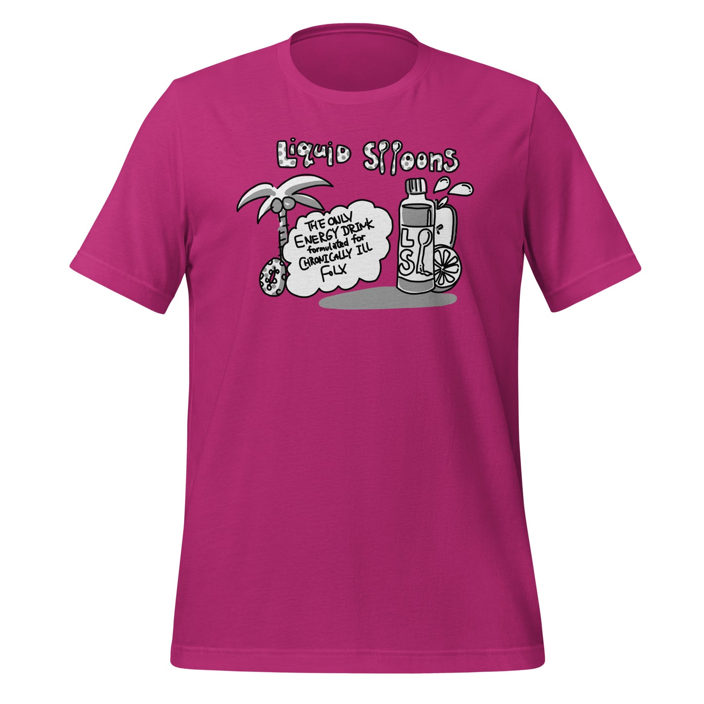 Liquid Spoons Bonus Panel DITL Unisex t-shirt