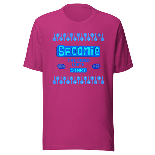 Spoonie: The Video Game Start Menu DITL Crew Neck T-shirt