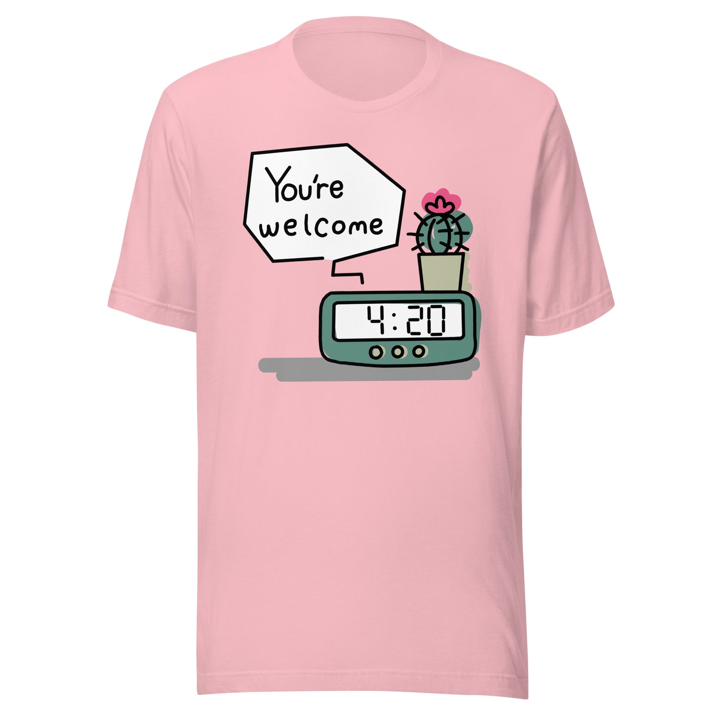 4:20 Clock "You're Welcome" Concept 1.1 Unisex t-shirt