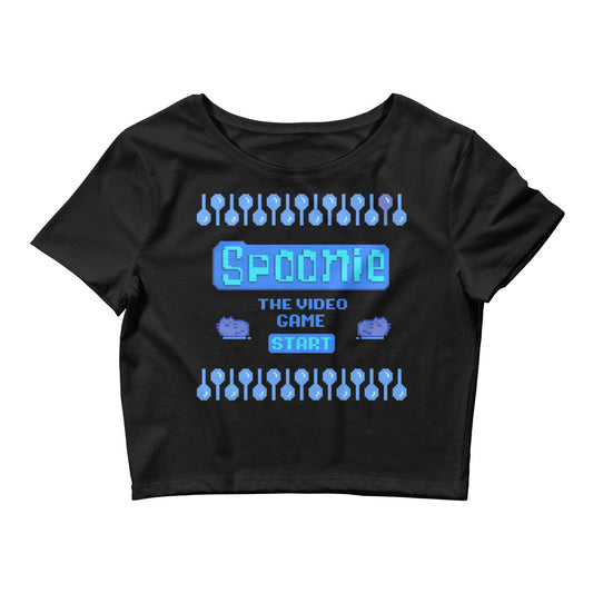 Spoonie: The Video Game Start Menu DITL Crop Tee