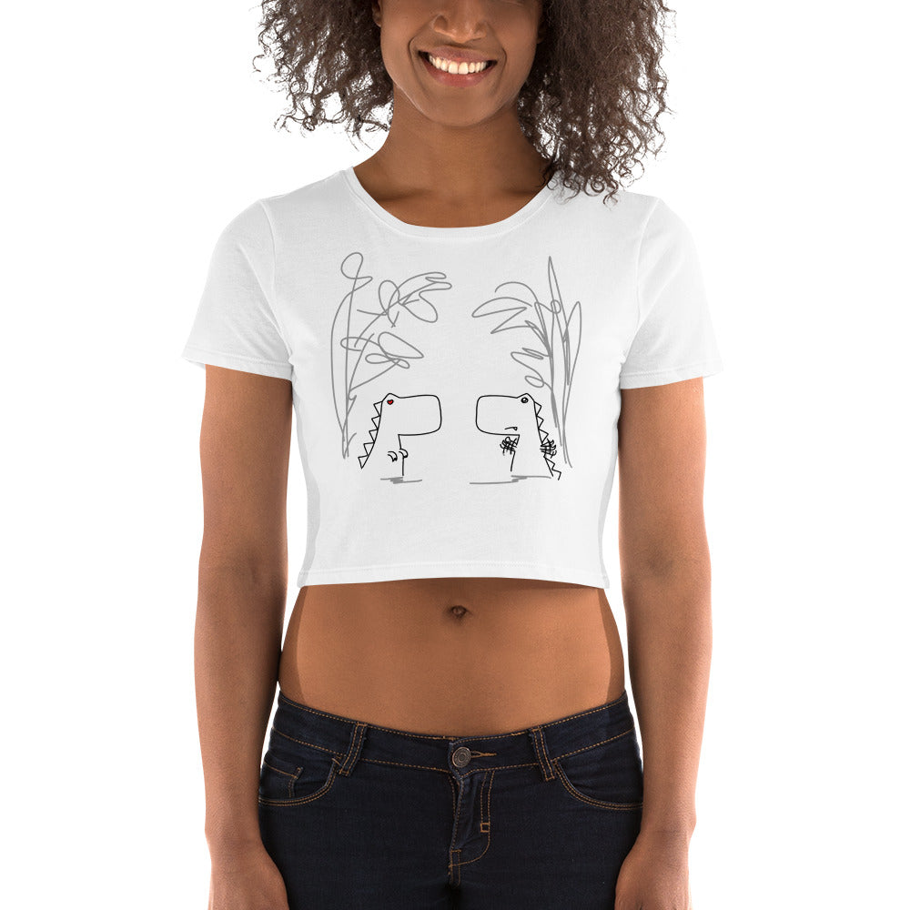 Dino Love DITL Bonus Panel Crop Tee