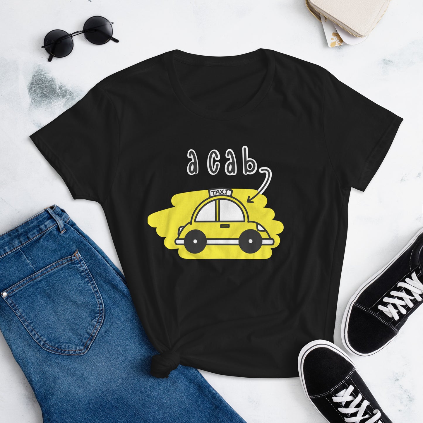 It's A CAB! Fashion-fit short sleeve t-shirt