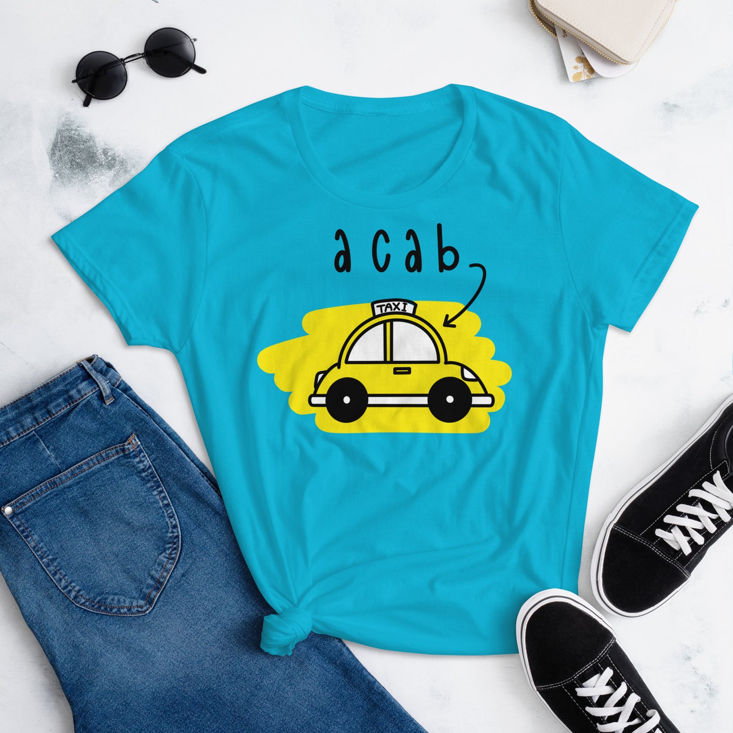 It's A CAB! Fashion-fit short sleeve t-shirt