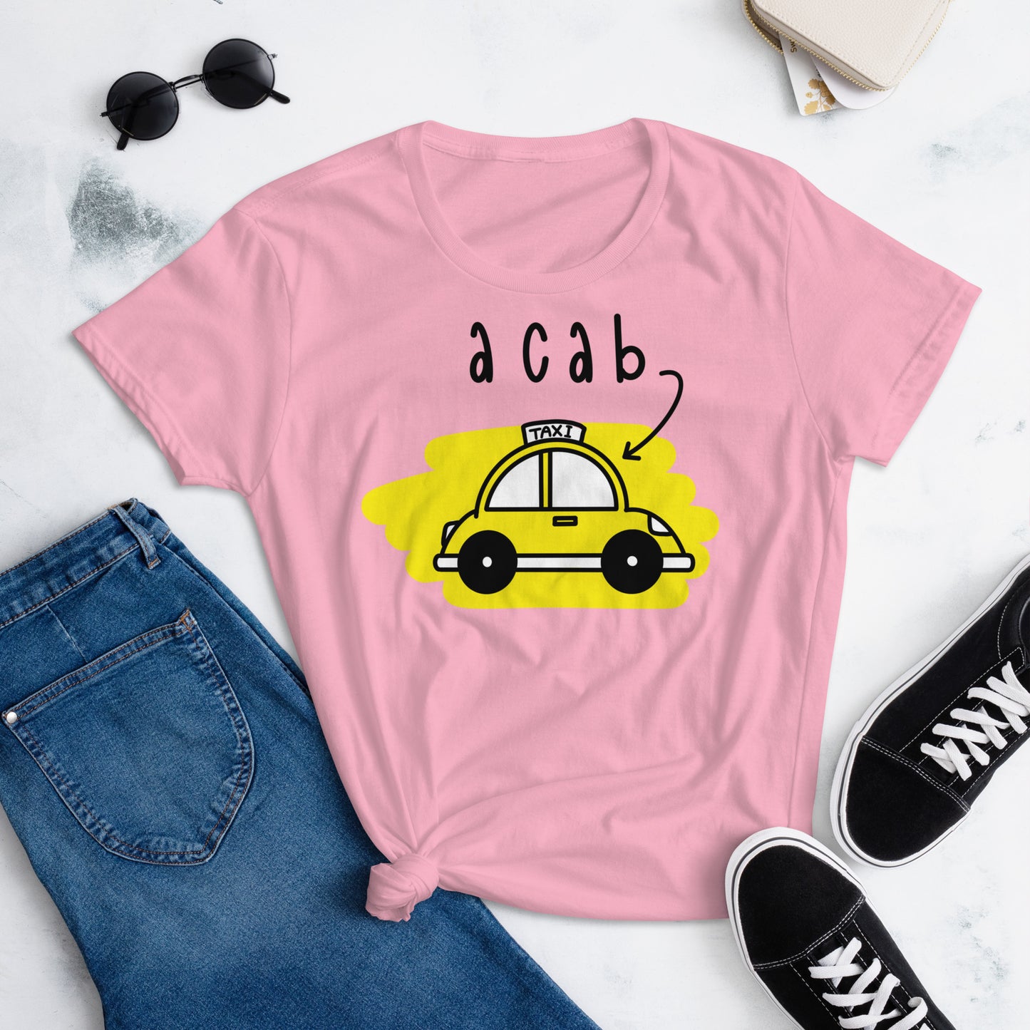 It's A CAB! Fashion-fit short sleeve t-shirt