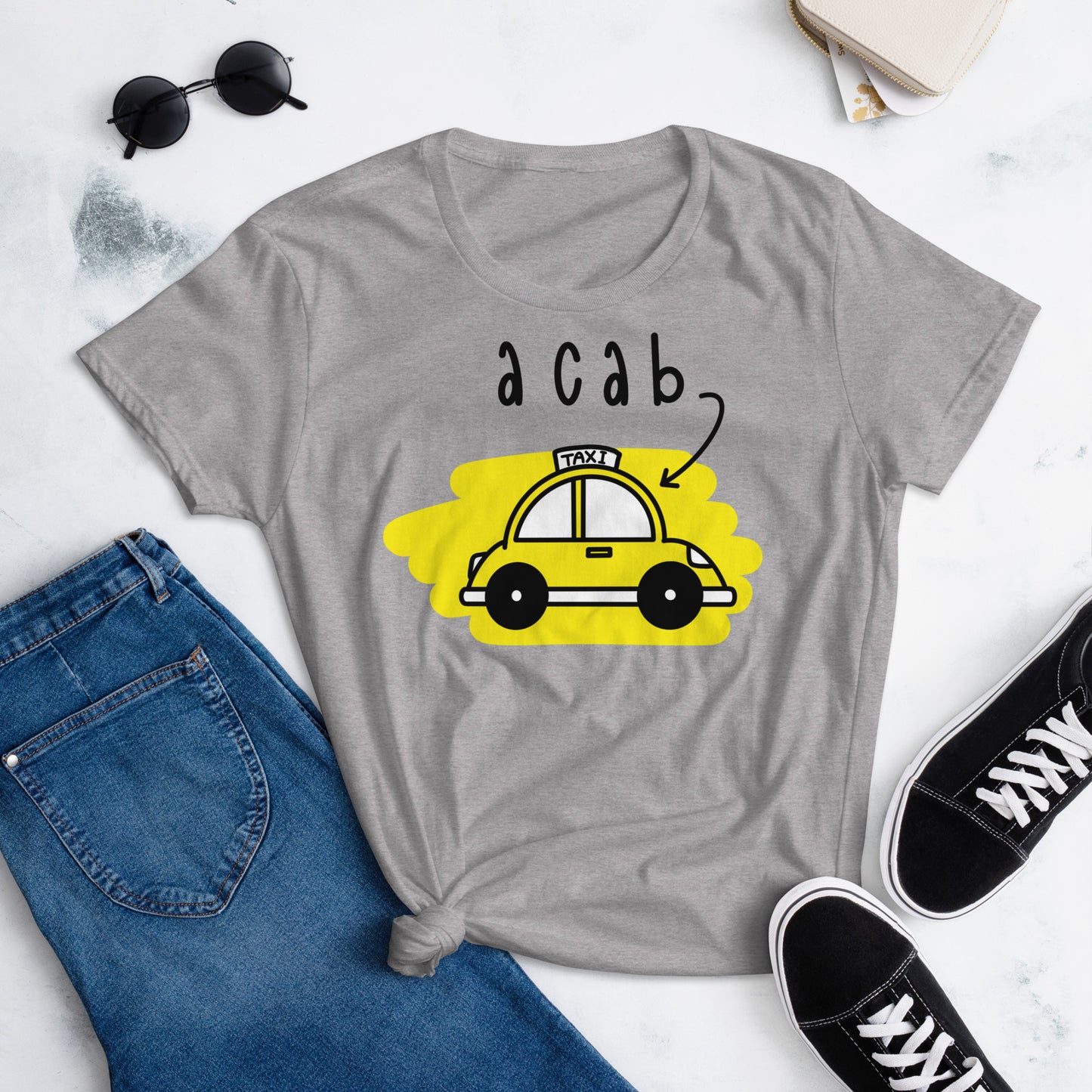 It's A CAB! Fashion-fit short sleeve t-shirt