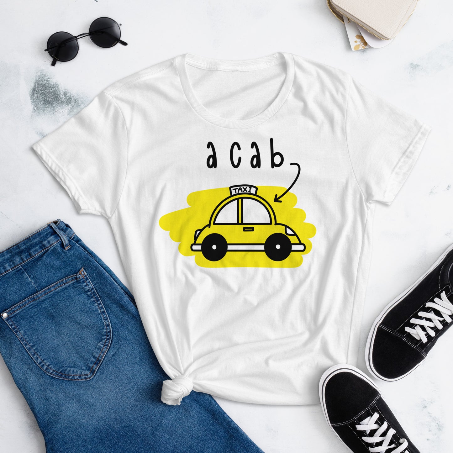 It's A CAB! Fashion-fit short sleeve t-shirt